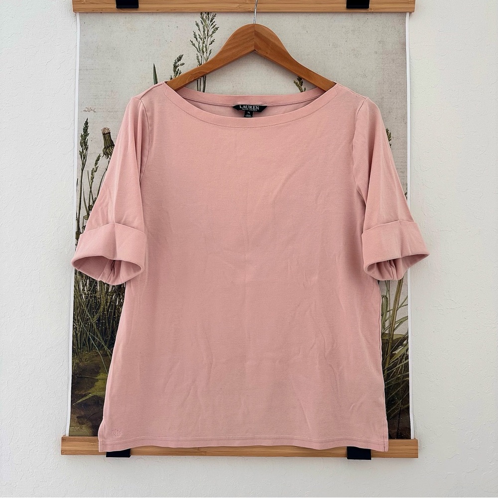 Ralph Lauren Soft Rose Short Sleeve Tee